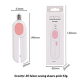 Pet Nail Clippers with LED Light