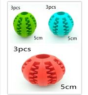 Rubber Slow Feeder Dog Ball product photo 11 at Petcous