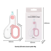 Pet Nail Clippers with LED Light product image for dogs and cats at Petcous