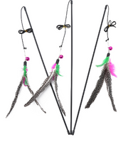 Feather Bird Wand Cat Toy product photo 3 at Petcous