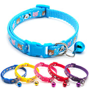 Cartoon Cat Collar with Bell product photo 7 at Petcous