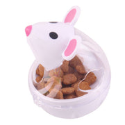 Cat Food Tumbler Feeder Toy product image for cats at Petcous