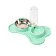 Automatic Dog Water Dispenser with Double Bowls