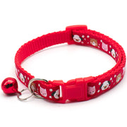 Cartoon Cat Collar with Bell product photo 3 at Petcous
