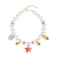 Hand Woven Pearl Cat Collar