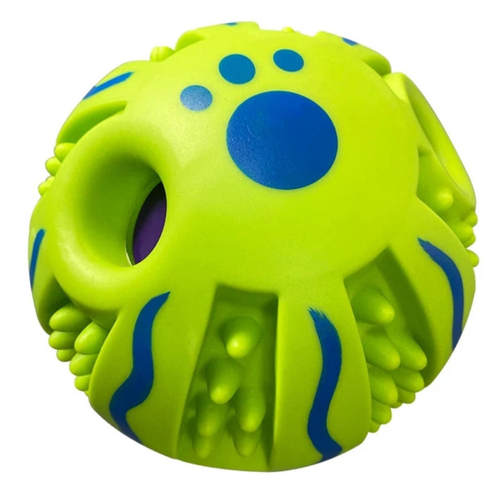 Giggle Sound Dog Chew Ball product image for dogs at Petcous