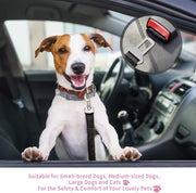 Adjustable Pet Car Seat Belt 2-Pack product photo 7 at Petcous