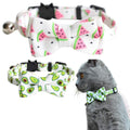 Fruit Print Cat Collar