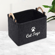 Felt Pet Toy Storage Basket product photo 5 at Petcous