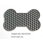 Bone Silicone Dog Lick Mat product photo 10 at Petcous