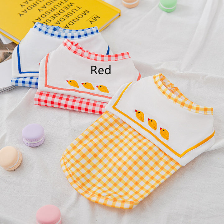 Pet Shirt for Small & Medium Dogs - Cute Pet Clothing