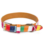 Colorful Striped Pet Collar product photo 3 at Petcous