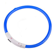 Rechargeable LED Silicone Pet Collar product photo 9 at Petcous