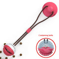 Suction Cup Dog Tug Ball Toy