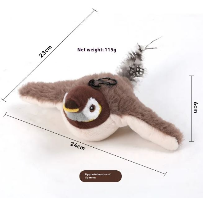 Flapping Bird Cat Toy product image for cats at Petcous