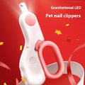Pet Nail Clippers with LED Light