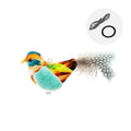 Feather Bird Cat Teaser Toy