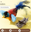 Feather Bird Cat Teaser Toy product image for cats at Petcous
