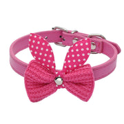 Wool Knitted Bow Pet Collar product photo 12 at Petcous