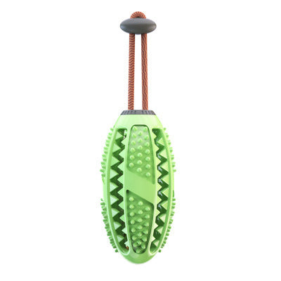 Dog Treat Dispensing Rubber Ball product image for dogs at Petcous