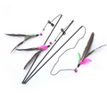 Feather Bird Wand Cat Toy