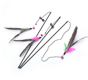 Feather Bird Wand Cat Toy product photo 4 at Petcous