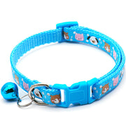 Cartoon Cat Collar with Bell product photo 2 at Petcous