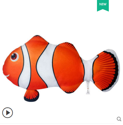 Electric Dancing Fish Cat Toy product image for cats at Petcous