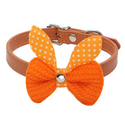 Wool Knitted Bow Pet Collar product photo 9 at Petcous