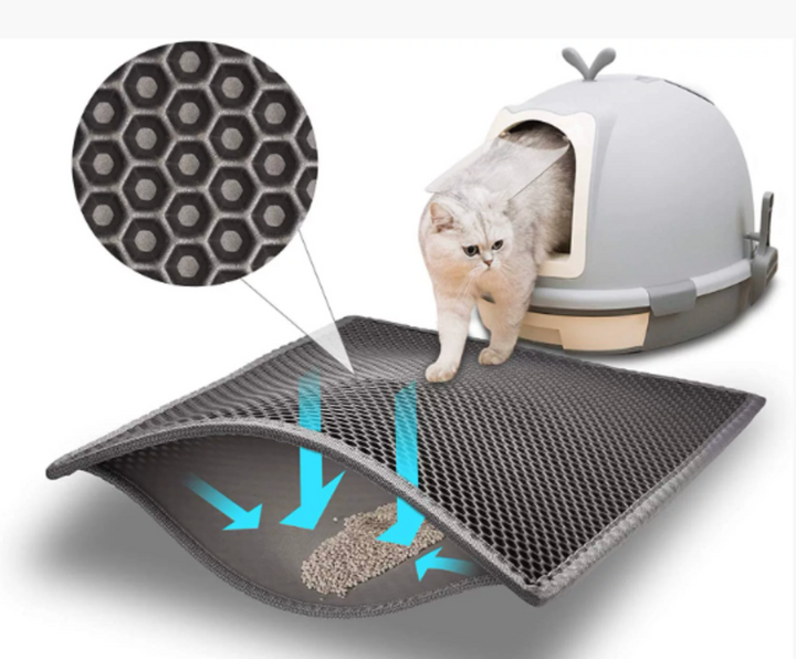 Waterproof Cat Litter Mat product image for cats at Petcous