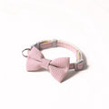 Houndstooth Bow Pet Collar product image for dogs and cats at Petcous