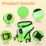 GlowPaws LED Dog Harness product photo 12 at Petcous